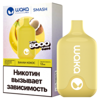 Одноразовый испаритель WAKA Smash Банан и Кокос