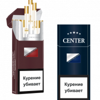 Сигареты Center Super Slim Blu