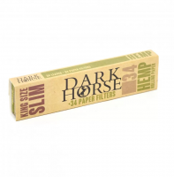 Бумага сигаретная Dark Horse King Size Hemp Ftip (34 шт)