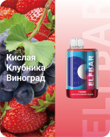 Одноразовый испаритель ELF BAR TE Кислая Клубника Виноград