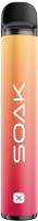 Одноразовый испаритель SOAK X Ваниль Груша Лайм