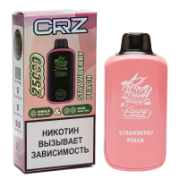 Одноразовый испаритель CRAZYVAPE Клубника Персик