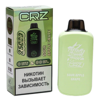 Одноразовый испаритель CRAZYVAPE Кислое Яблоко Виноград
