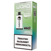 Одноразовый испаритель WAKA DM Мята