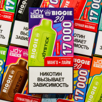 Одноразовый испаритель JOYSTICK BIGGIE Виноград Яблоко